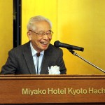 ①会長代理挨拶　池上惇副会長